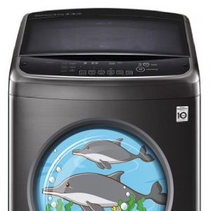 Decal dán tường Decal trang trí máy giặt số 7 Decal dán tường Decal trang trí máy giặt số 7